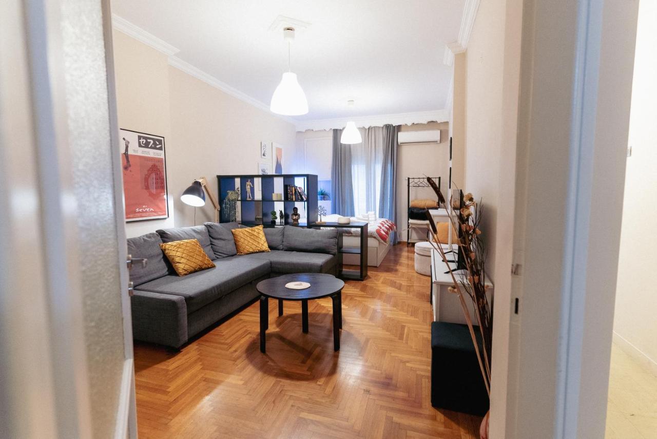 Charming 85Sqm Apartment With Panoramic City-Views سالونيك المظهر الخارجي الصورة