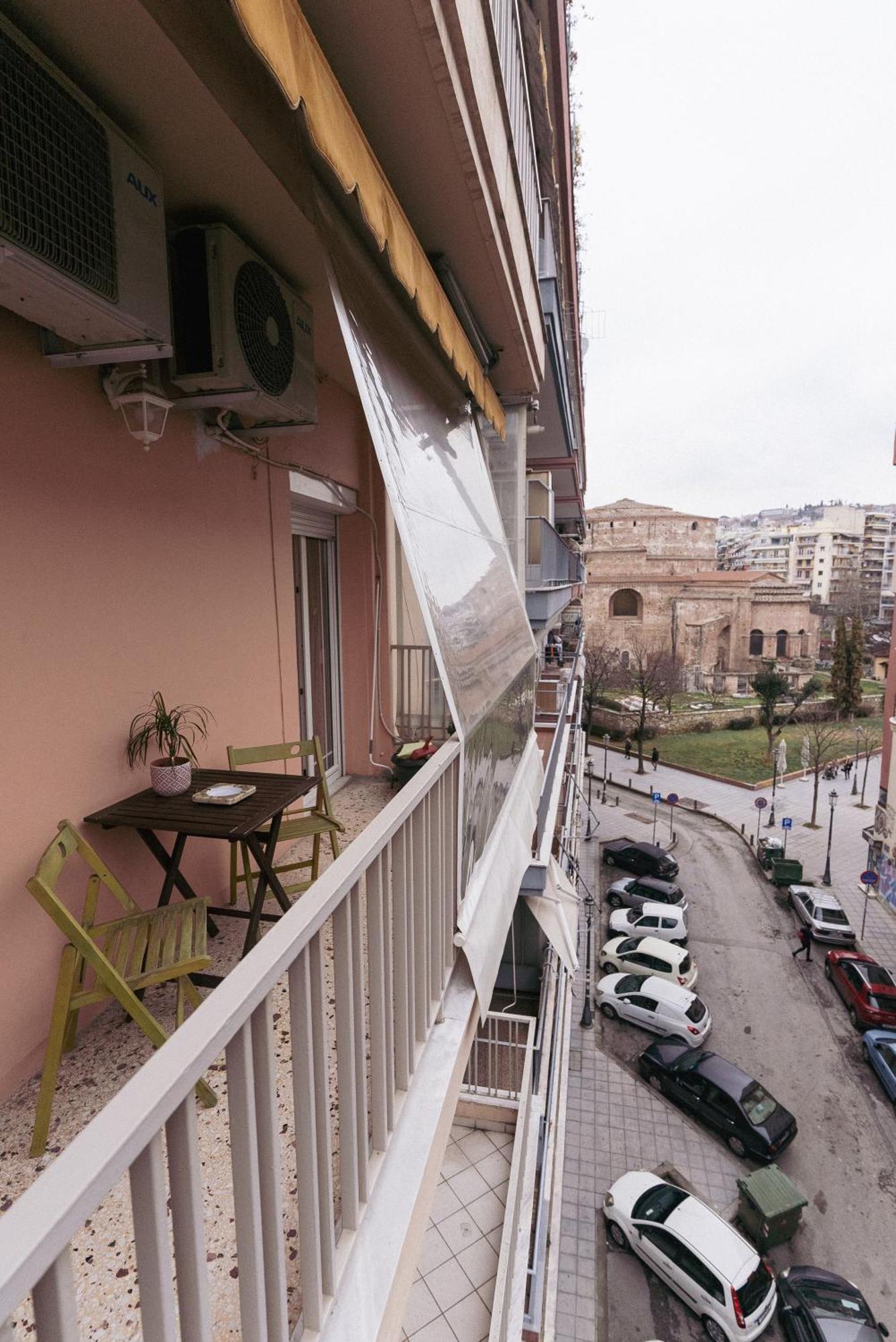 Charming 85Sqm Apartment With Panoramic City-Views سالونيك المظهر الخارجي الصورة